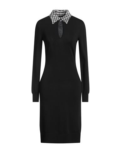Vestido midi Mujer Negro 36 Mujer