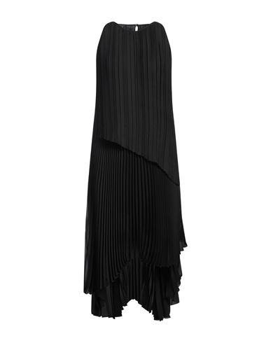 FABIANA FILIPPI FABIANA FILIPPI WOMAN MIDI DRESS BLACK SIZE 6 POLYESTER 