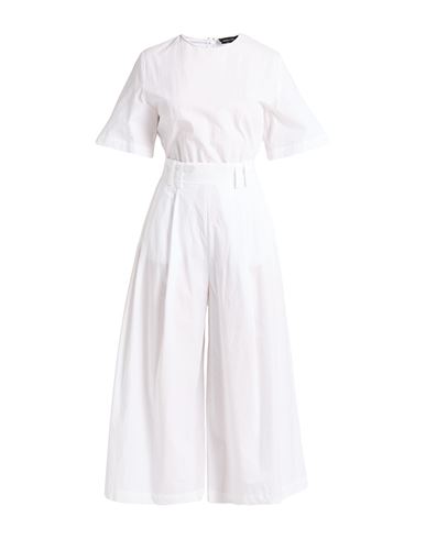 Shop Fabiana Filippi Woman Jumpsuit White Size 2 Cotton