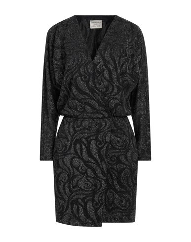 ALESSIA SANTI ALESSIA SANTI WOMAN MINI DRESS BLACK SIZE S POLYESTER 