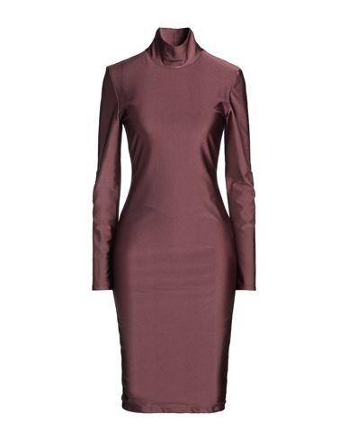 Face To Face Style Woman Midi Dress Mauve Size 8 Polyamide, Elastane In Purple