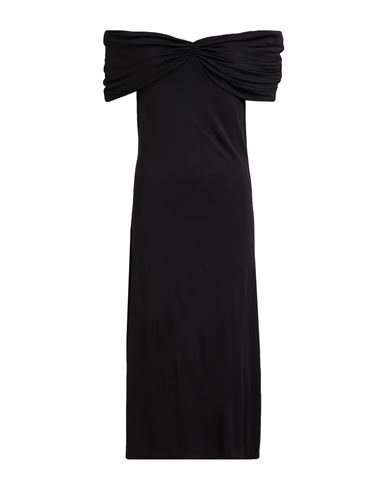 Vestido midi Mujer Negro M,S Mujer
