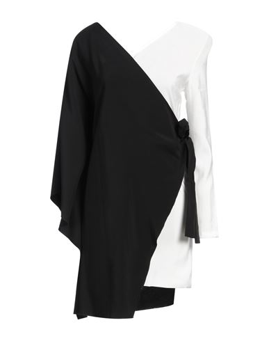 JIJIL JIJIL WOMAN MINI DRESS BLACK SIZE 6 VISCOSE, POLYESTER 