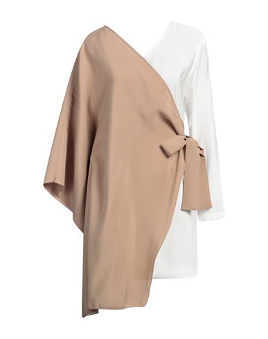 JIJIL JIJIL WOMAN MINI DRESS WHITE SIZE 4 VISCOSE, POLYESTER 