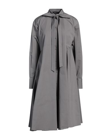 FABIANA FILIPPI FABIANA FILIPPI WOMAN MIDI DRESS LEAD SIZE 6 COTTON 