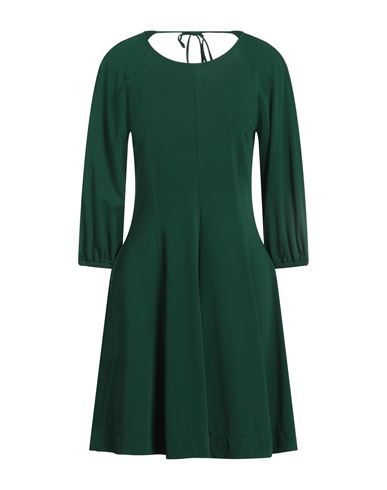 Weekend Max Mara Woman Mini Dress Green Size Xxl Polyamide, Lyocell, Viscose, Elastane In Green