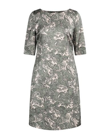 Shop Camicettasnob Woman Mini Dress Military Green Size 6 Viscose, Elastane