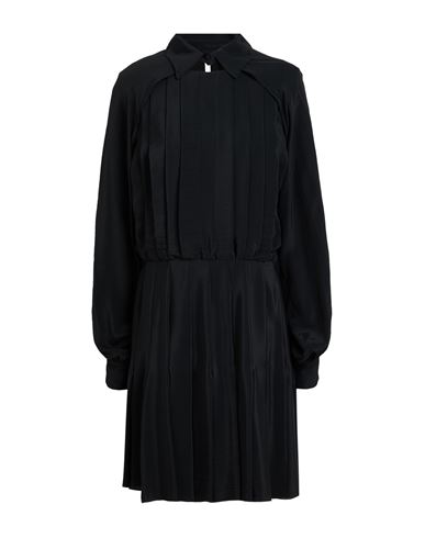 JIJIL JIJIL WOMAN MINI DRESS BLACK SIZE 8 ACETATE, SILK 