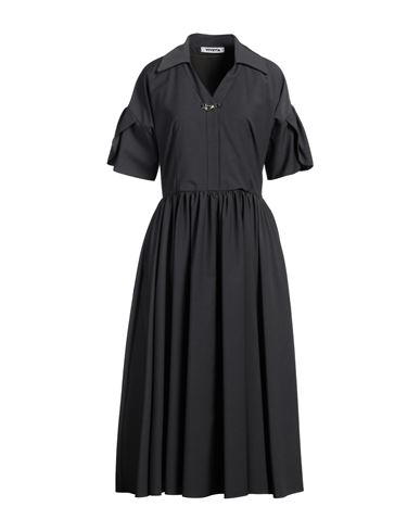 Vivetta Woman Midi Dress Lead Size 8 Polyester, Viscose In Gray