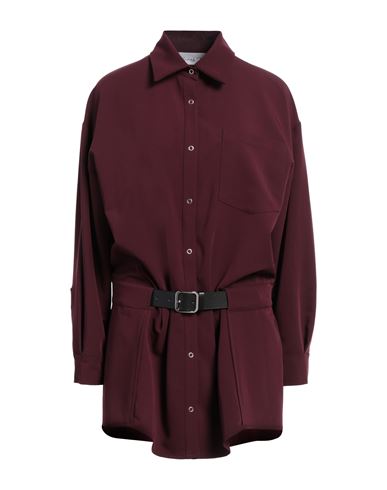 Shop Gaelle Paris Gaëlle Paris Woman Mini Dress Plum Size 4 Polyester, Rayon, Elastane In Purple