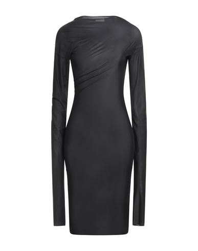 DRIES VAN NOTEN DRIES VAN NOTEN WOMAN MIDI DRESS BLACK SIZE L POLYAMIDE, VISCOSE 