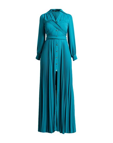 Babylon Collection Woman Maxi Dress Deep Teal Size 6 Polyester In Green