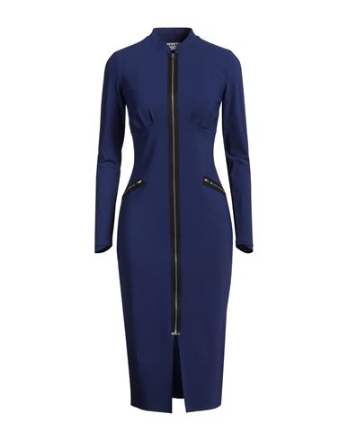 Chiara Boni La Petite Robe Woman Midi Dress Navy Size 8 Polyamide, Elastane In Navy