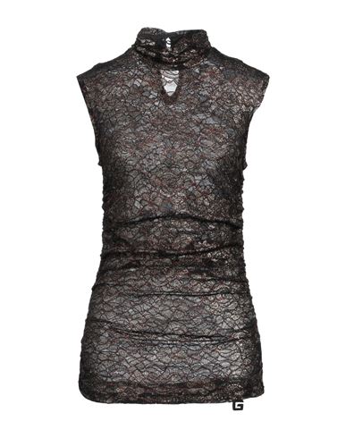 Shop Gaelle Paris Gaëlle Paris Woman Mini Dress Black Size 8 Polyamide, Polyester, Elastane