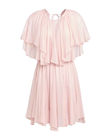 Jucca Woman Mini Dress Blush Size 8 Viscose In Pink