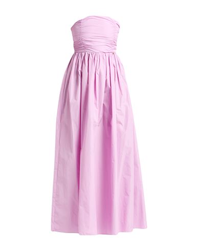 Liu •jo Woman Maxi Dress Lilac Size 8 Polyester