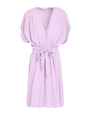 PATRIZIA PEPE PATRIZIA PEPE WOMAN MINI DRESS LILAC SIZE 10 VISCOSE 