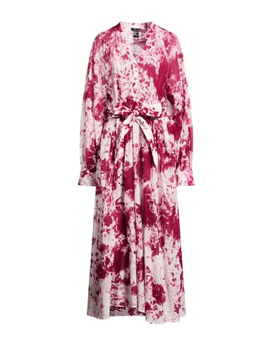 Avant Toi Woman Midi Dress Garnet Size M Cotton In Multi