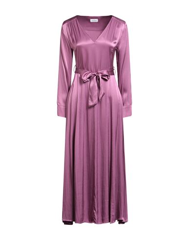 Rebel Queen By Liu •jo Woman Maxi Dress Mauve Size Xs Viscose In Brown