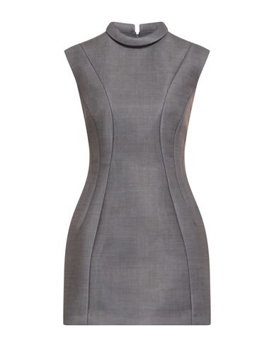 Philosophy Di Lorenzo Serafini Panelled Mini Dress In Gray