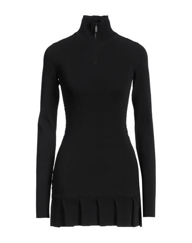 Off-white Woman Mini Dress Black Size 4 Viscose, Polyester, Polyamide