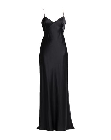 Max Mara Sfilata Woman Maxi Dress Black Size 8 Silk