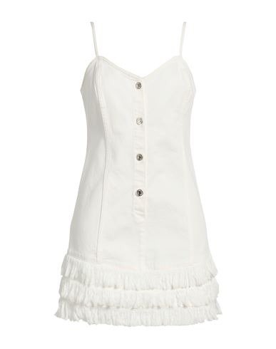 Mini-Kleid Damen Weiß 32,34,36,38 Damen