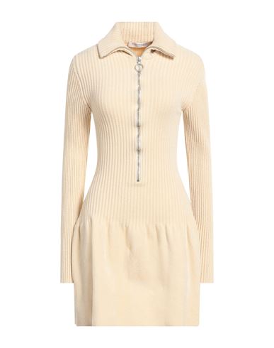 Philosophy Di Lorenzo Serafini Woman Mini Dress Cream Size 4 Viscose, Polyamide