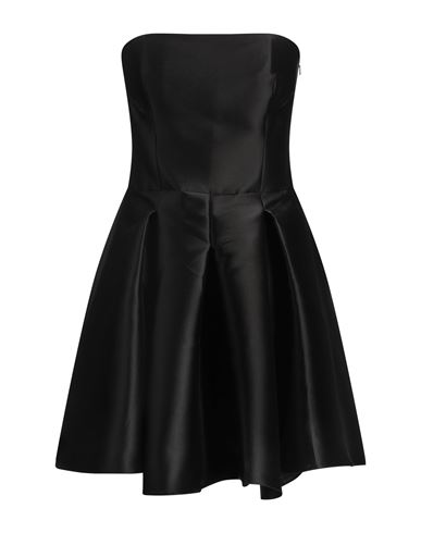 Alberta Ferretti Mini Dress In Black