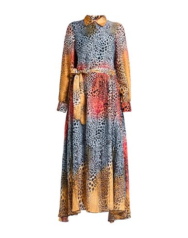 Connor & Blake Woman Maxi Dress Marigold Size L Viscose
