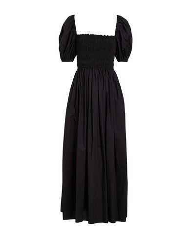 Shop Matteau Woman Maxi Dress Black Size 4 Organic Cotton