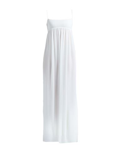 Jacquemus La Casa Woman Maxi Dress White Size M Polyester, Viscose, Elastane