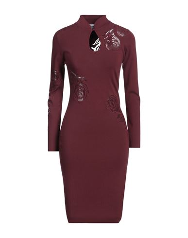 Vestido midi Mujer Burdeos XS Mujer