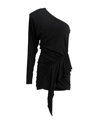 Shop Alexandre Vauthier Woman Mini Dress Black Size 4 Viscose, Elastane