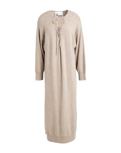 PM Midi-Kleid Damen Beige S Damen