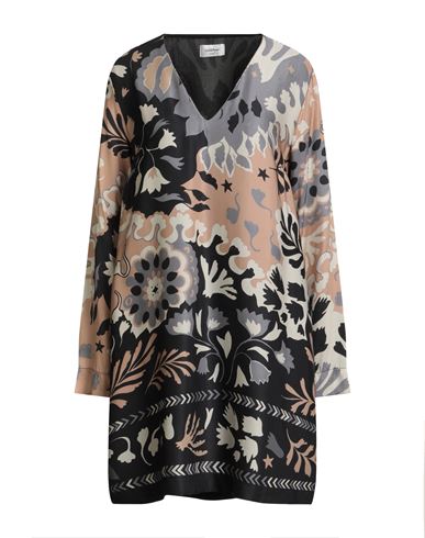 Ottod'ame Caring Woman Mini Dress Black Size 6 Viscose