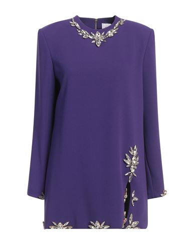 Stefano De Lellis Woman Mini Dress Purple Size 4 Pes
