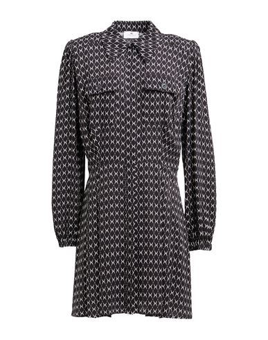 Elisabetta Franchi Woman Mini Dress Black Size 8 Viscose, Polyester