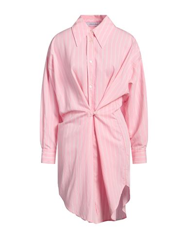 Emma & Gaia Woman Mini Dress Pink Size 14 Viscose, Polyamide