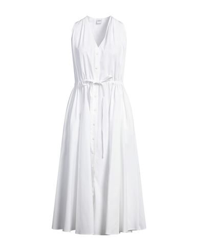 Aspesi Woman Maxi Dress White Size 4 Cotton