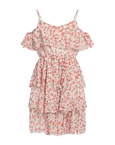 Vicolo Woman Mini Dress Cream Size M Polyester
