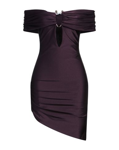 House Of Amen Woman Mini Dress Plum Size 6 Polyamide, Elastane