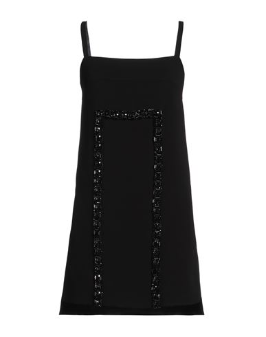 Max Mara Sfilata Woman Mini Dress Black Size 6 Triacetate, Polyester