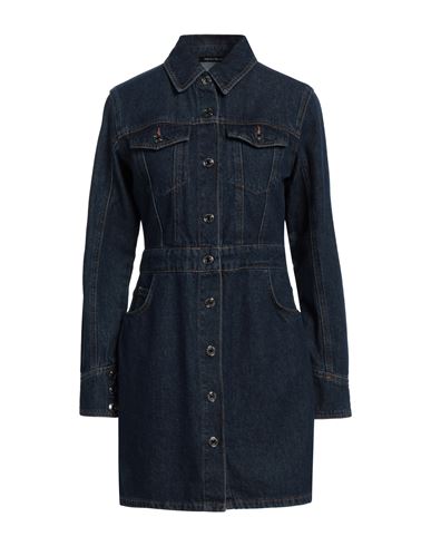 Pennyblack Woman Mini Dress Blue Size 6 Cotton