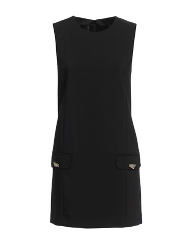 Pinko Woman Mini Dress Black Size 10 Polyester, Viscose, Elastane