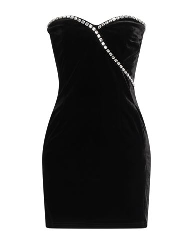 Minivestido Mujer Negro 38 Mujer