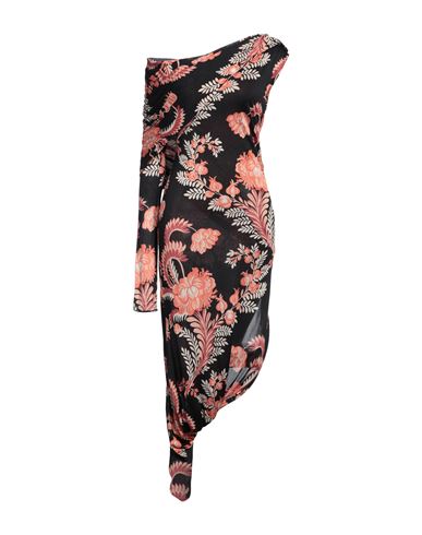 Etro Woman Midi Dress Black Size 6 Viscose
