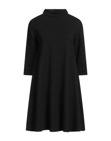 's Max Mara Woman Mini Dress Black Size S Polyamide, Acrylic, Wool