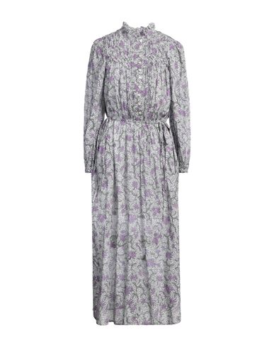 Isabel Marant Étoile Marant Étoile Woman Maxi Dress Light Grey Size 6 Cotton
