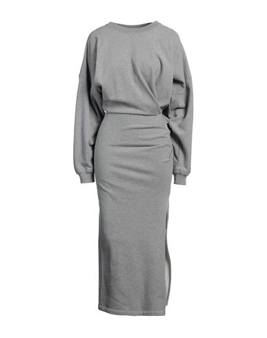 Isabel Marant Étoile Marant Étoile Woman Maxi Dress Light Grey Size 10 Organic Cotton, Polyester